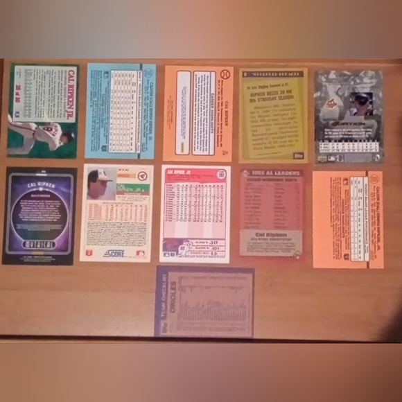 Cal Ripken Baseball Card Lot - Picture 2 of 2